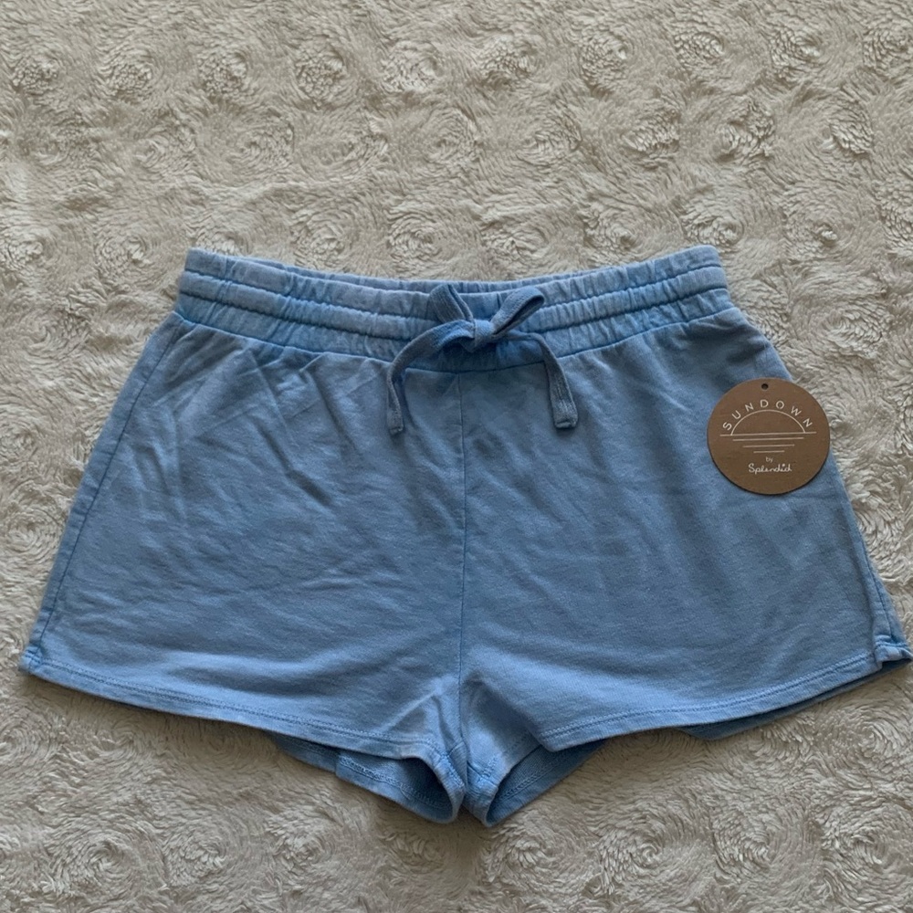 Splendid Playa Shorts Blue In Forget Me Not Comfy Lounge Shorts